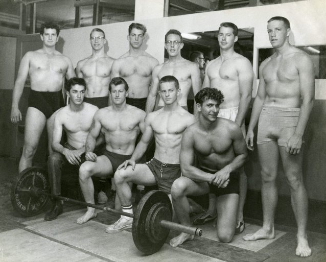 Mel Ruth, strong man